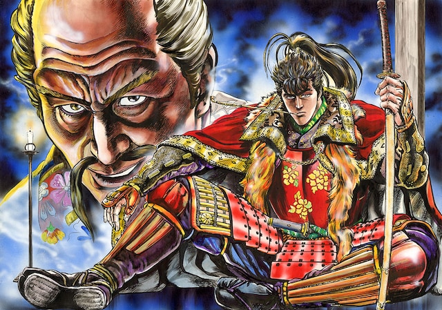 「花の慶次 原画展 ～漢と刀と、かぶき旅～」前期展示予定作品。