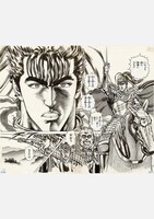 「花の慶次 原画展 ～漢と刀と、かぶき旅～」前期展示予定作品。