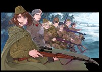 「同志少女よ、敵を撃て」ビジュアル