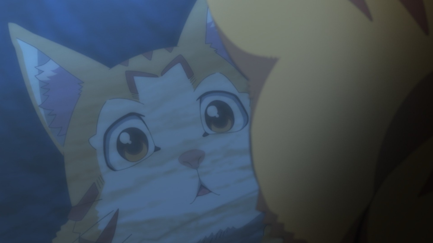 TVアニメ「Sランクモンスターの《ベヒーモス》だけど、猫と間違われてエルフ娘の騎士（ペット）として暮らしてます」ティザーPVより。 (c)東雲太郎・銀翼のぞみ・夜ノみつき／白泉社／ベヒ猫製作委員会