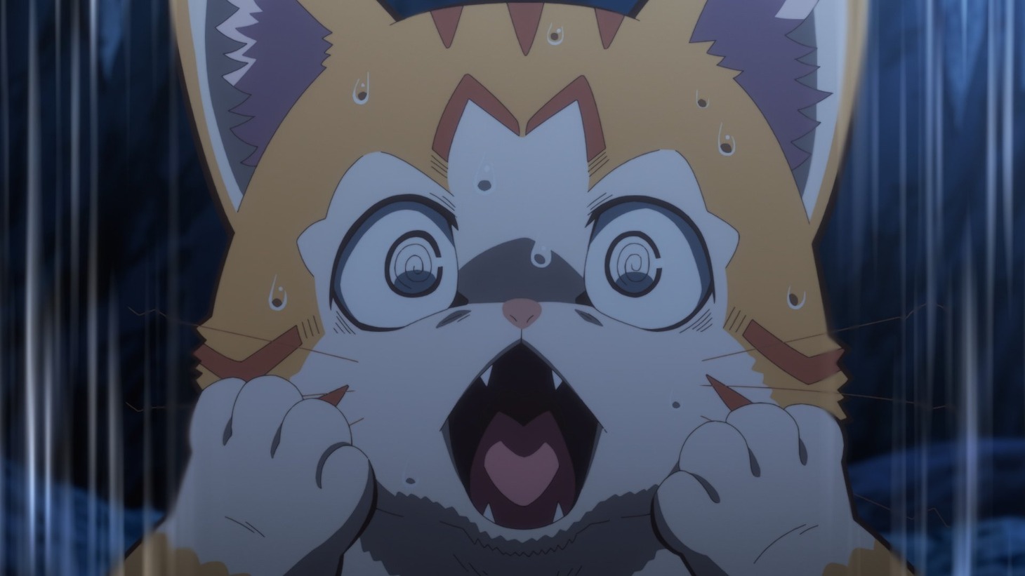 TVアニメ「Sランクモンスターの《ベヒーモス》だけど、猫と間違われてエルフ娘の騎士（ペット）として暮らしてます」ティザーPVより。 (c)東雲太郎・銀翼のぞみ・夜ノみつき／白泉社／ベヒ猫製作委員会