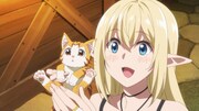 TVアニメ「Sランクモンスターの《ベヒーモス》だけど、猫と間違われてエルフ娘の騎士(ペット)として暮らしてます」ティザーPVより。 (c)東雲太郎・銀翼のぞみ・夜ノみつき/白泉社/ベヒ猫製作委員会