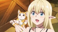 TVアニメ「Sランクモンスターの《ベヒーモス》だけど、猫と間違われてエルフ娘の騎士（ペット）として暮らしてます」ティザーPVより。 (c)東雲太郎・銀翼のぞみ・夜ノみつき／白泉社／ベヒ猫製作委員会