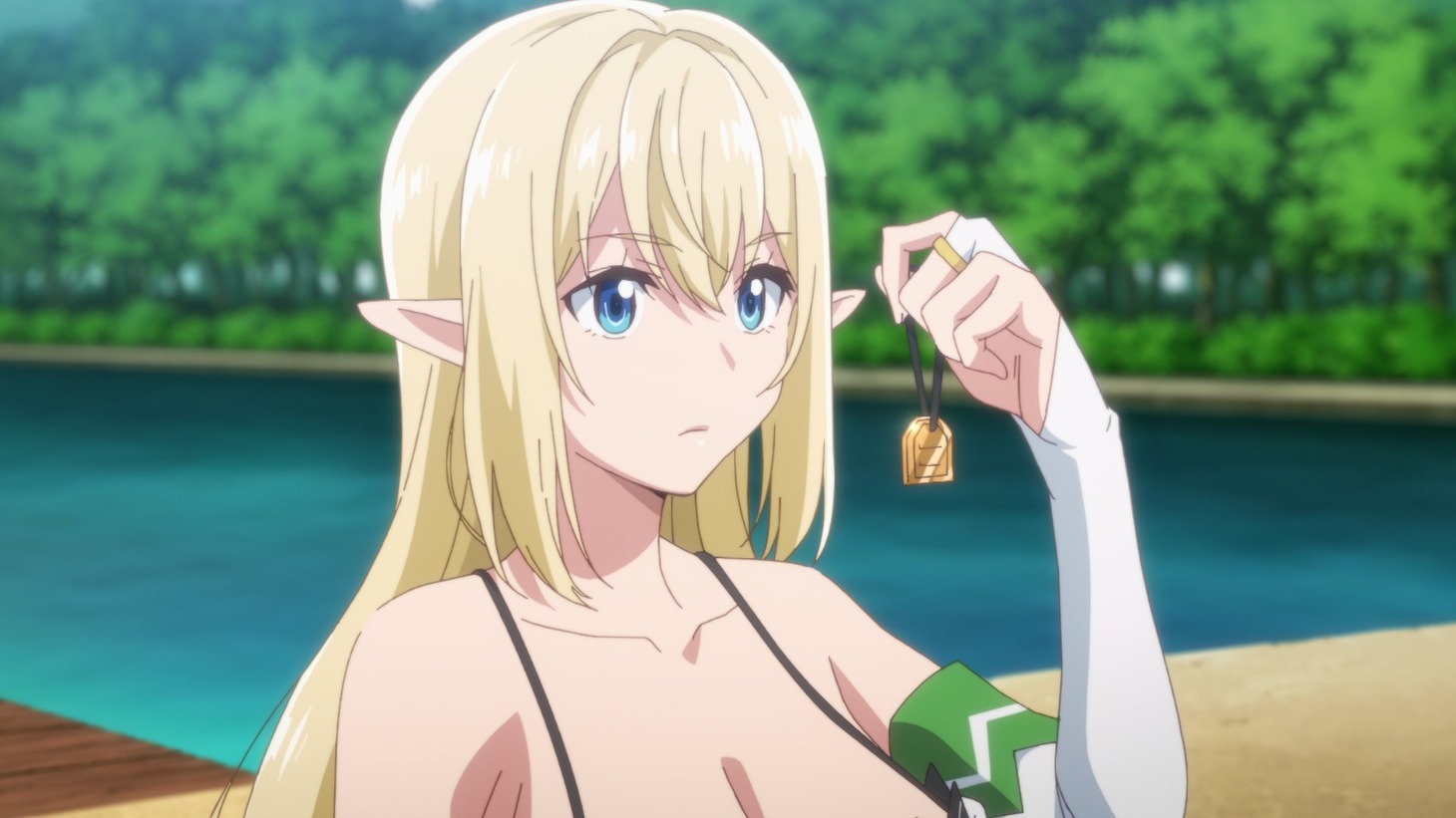 TVアニメ「Sランクモンスターの《ベヒーモス》だけど、猫と間違われてエルフ娘の騎士（ペット）として暮らしてます」ティザーPVより。 (c)東雲太郎・銀翼のぞみ・夜ノみつき／白泉社／ベヒ猫製作委員会
