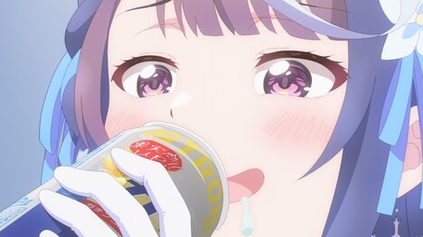 TVアニメ「VTuberなんだが配信切り忘れたら伝説になってた」第1話より。