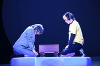 「歌絵巻『ヒカルの碁』序の一手」の公開ゲネプロより。