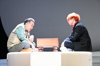 「歌絵巻『ヒカルの碁』序の一手」の公開ゲネプロより。