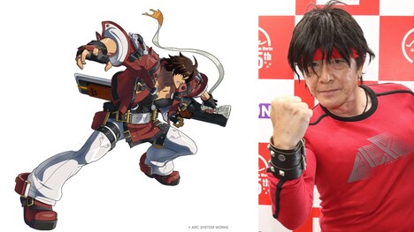 ソル=バッドガイと中田譲治。