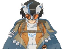 ユニカ（CV：石川由依）。突如現れた正体不明の少女。ギアに対してただならぬ敵意を抱いており、すべてのギアを滅ぼそうと画策する。