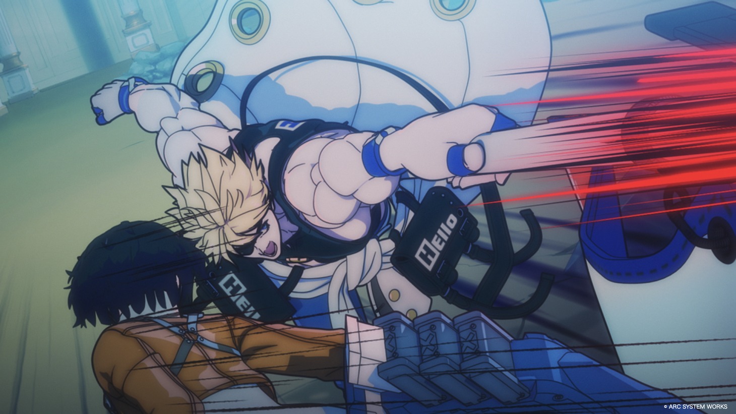 TVアニメ「GUILTY GEAR STRIVE: DUAL RULERS」ティザーPVより。