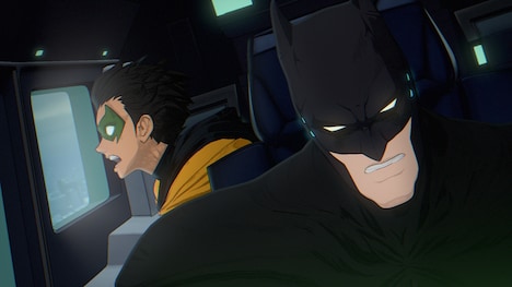 アニメ「ニンジャバットマン対ヤクザリーグ」特報PVより。DC LOGO, BATMAN and all related characters and elements (c) & TM DC. (c) 2024 Warner Bros.