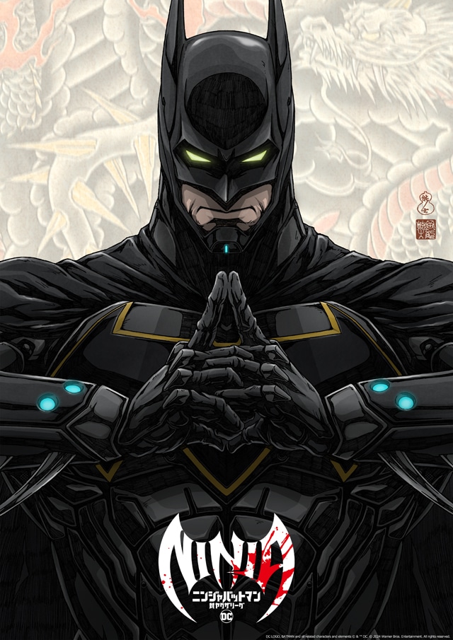 バットマンのキャラクタービジュアル。DC LOGO, BATMAN and all related characters and elements (c) & TM DC. (c) 2024 Warner Bros.