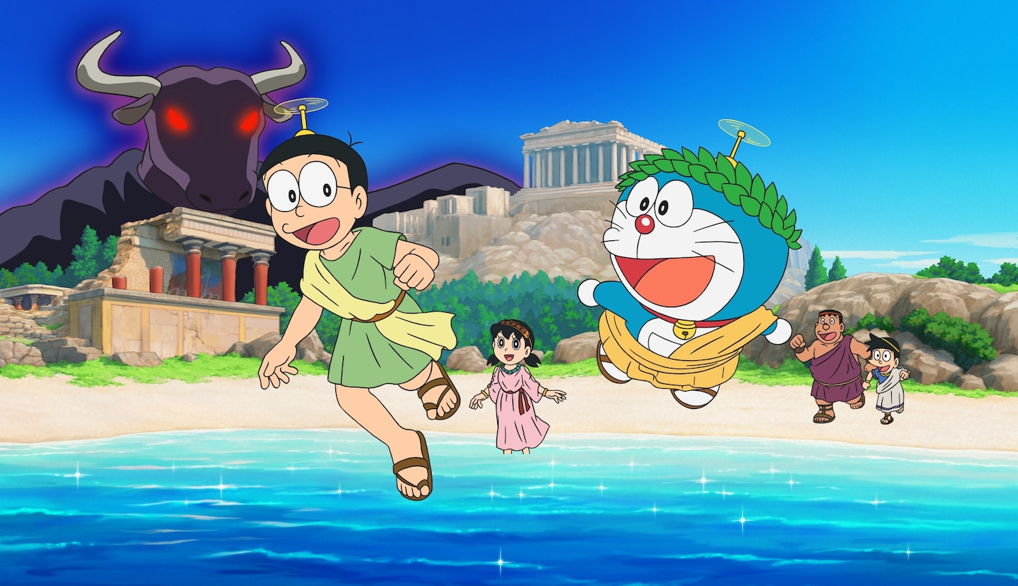 「のび太とギリシャのケーキ伝説」より。