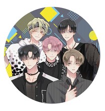 付録「『多聞くん今どっち！？』F／ACE公式うちわ by 師走ゆき」のデザイン。