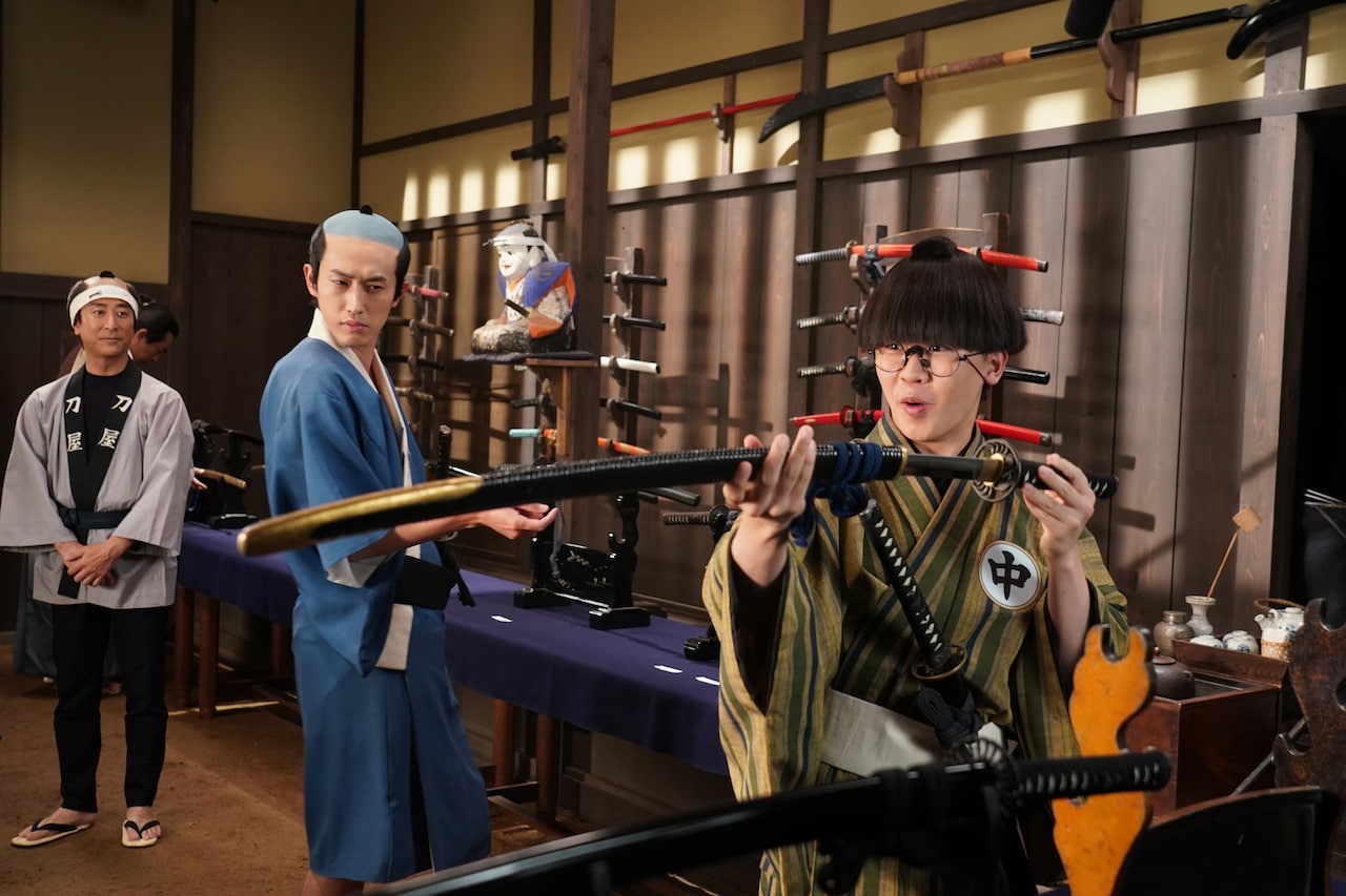 ドラマ「磯部磯兵衛物語」第1話をまるごとYouTubeで先行配信、オフショットも到着