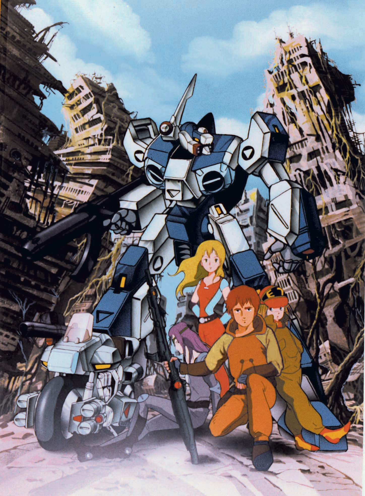 アニメ「機甲創世記モスピーダ」ビジュアル