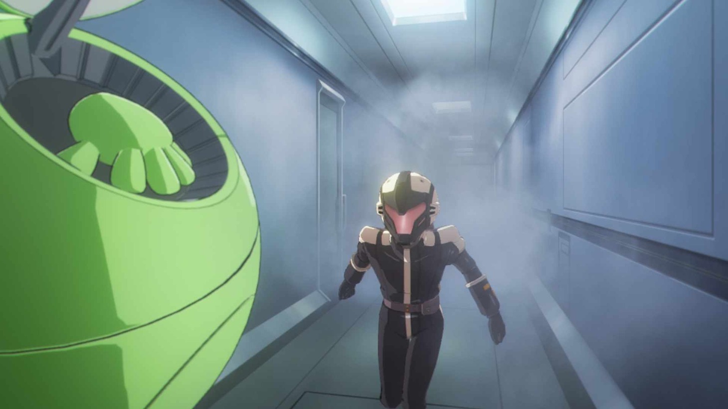 「機動戦士ガンダム：銀灰の幻影」予告映像より。