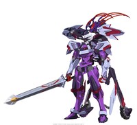 ローエングリン。RPCX-05K/S-LC Lohengrin。クリストフの改造を受けて復活したアーノルドの専用機。ブレイズ・ルミナスを搭載したシールドに加え、二本の補助アーム、大型の剣を装備し、攻防すべてがアップグレードされている。