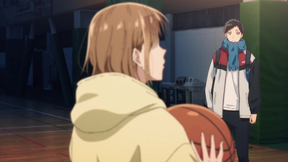 「Anime Expo 2024」用に制作された、TVアニメ「アオのハコ」のPVより。  (c)三浦糀／集英社・「アオのハコ」製作委員会