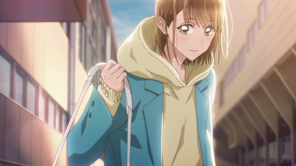 「Anime Expo 2024」用に制作された、TVアニメ「アオのハコ」のPVより。  (c)三浦糀／集英社・「アオのハコ」製作委員会