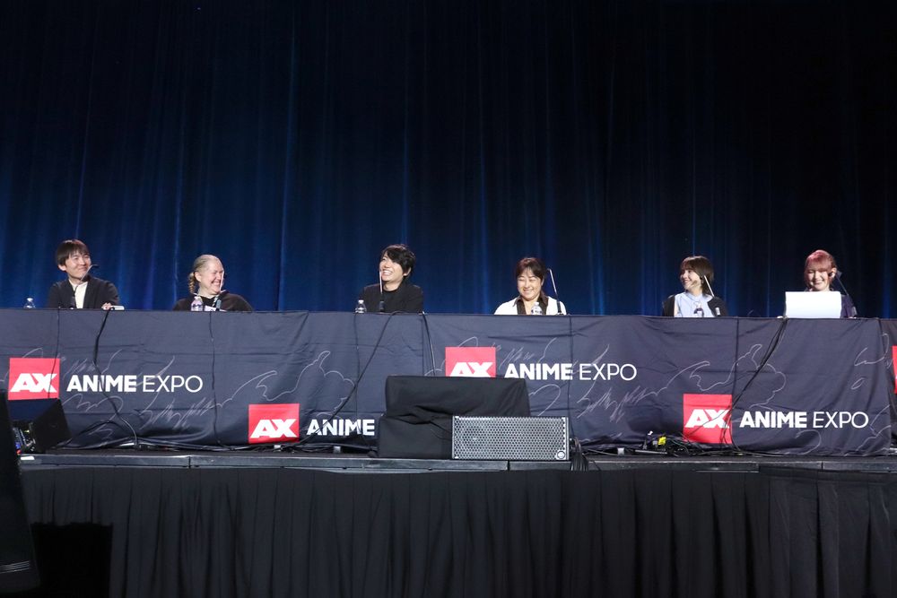 「Anime Expo 2024」のTVアニメ「アオのハコ」パネルイベントの様子。