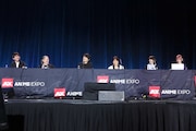 「Anime Expo 2024」のTVアニメ「アオのハコ」パネルイベントの様子。