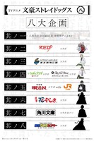 「八周年 八大企画」のスケジュール。