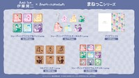 「伊藤潤二×サンリオキャラクターズ POP UP STORE」で販売されるグッズ。
