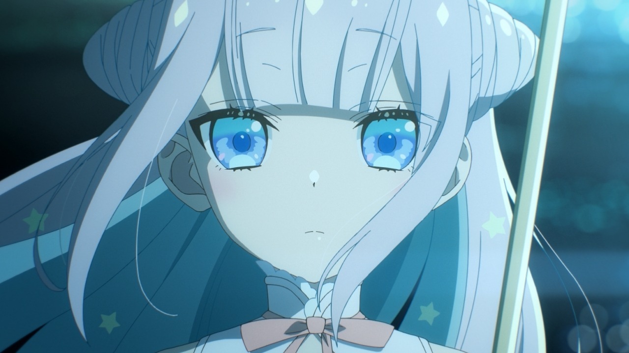 TVアニメ「かつて魔法少女と悪は敵対していた。」「殺し愛（あ）わない」の場面カット。
