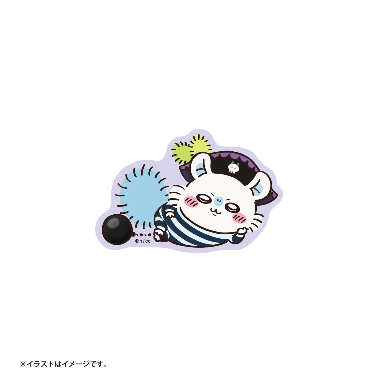 ちいかわアドベンチャー スマホに貼れるサイズのステッカー」 - 「ちい