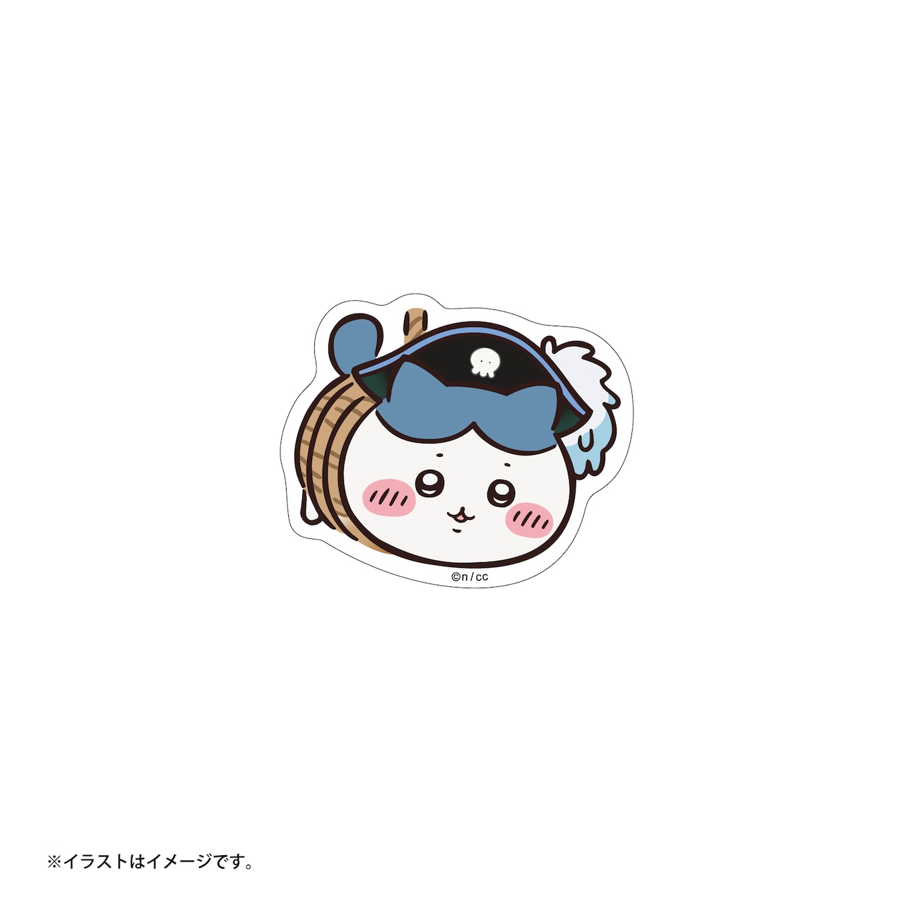 ちいかわアドベンチャー スマホに貼れるサイズのクリアステッカー