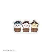 「ちいかわアドベンチャー スマホに貼れるサイズのクリアステッカー」