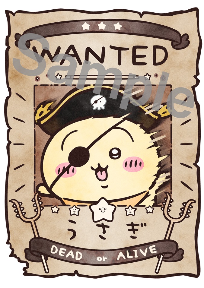 デジタルスタンプラリーでもらえる手配書画像。