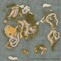 HD-2D版「ドラゴンクエストIII　そして伝説へ…」世界地図