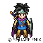 主人公ルックスBのドット絵。