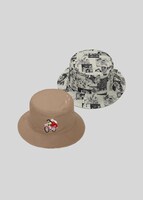 てつのくるま｜リバーシブルバケットハット