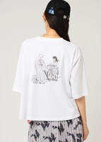 「てつのくるま｜フレアTシャツ」