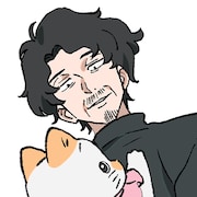 糸柳先生(CV:津田健次郎)。てぷちゃんの飼い主。社長と同じマンションの隣の部屋に住んでおり、ねこをきっかけに社長と知り合いになる。一見クールだがてぷちゃんにはデレデレ。