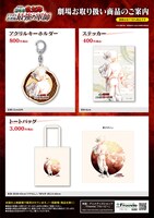 キャラクターデザイン・新山恵美子描き下ろしの“超ティザービジュアル”を使用したオリジナルグッズ。