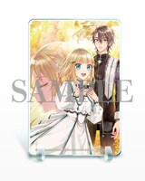 プレゼントキャンペーンでもらえる卓上アクリルスタンド。