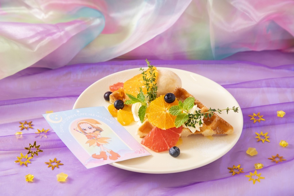 「はづきのオレンジワッフルプレート」