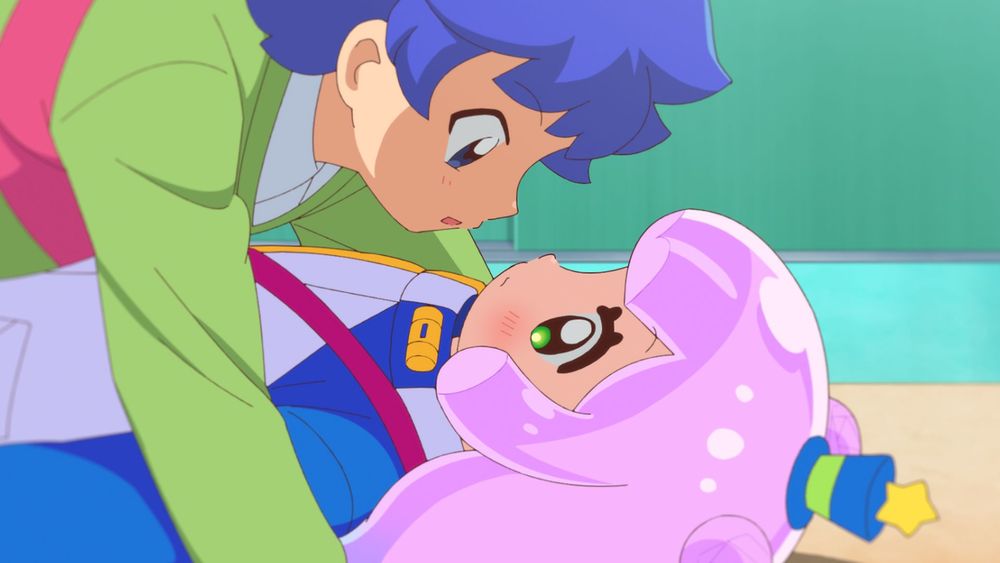 TVアニメ「ぷにるはかわいいスライム」PV第1弾より。(c)まえだくん／小学館／ぷにる製作委員会