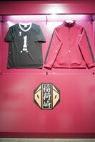 「チームフォーカスエリア」に展示されているユニフォーム。
