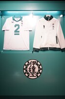 「チームフォーカスエリア」に展示されているユニフォーム。