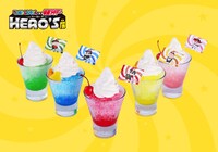 コラボメニューの「カスカベ防衛隊 氷フロート」。