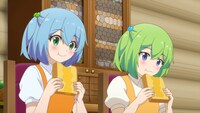 TVアニメ「スライム倒して300年、知らないうちにレベルMAX になってました ～そのに～」ティザーPV第2弾より。 (c)森田季節・SBクリエイティブ／高原の魔女の家