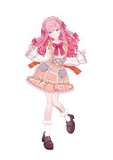 姫乃みえるのキャラクタービジュアル。