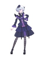 真未夢メエのキャラクタービジュアル。