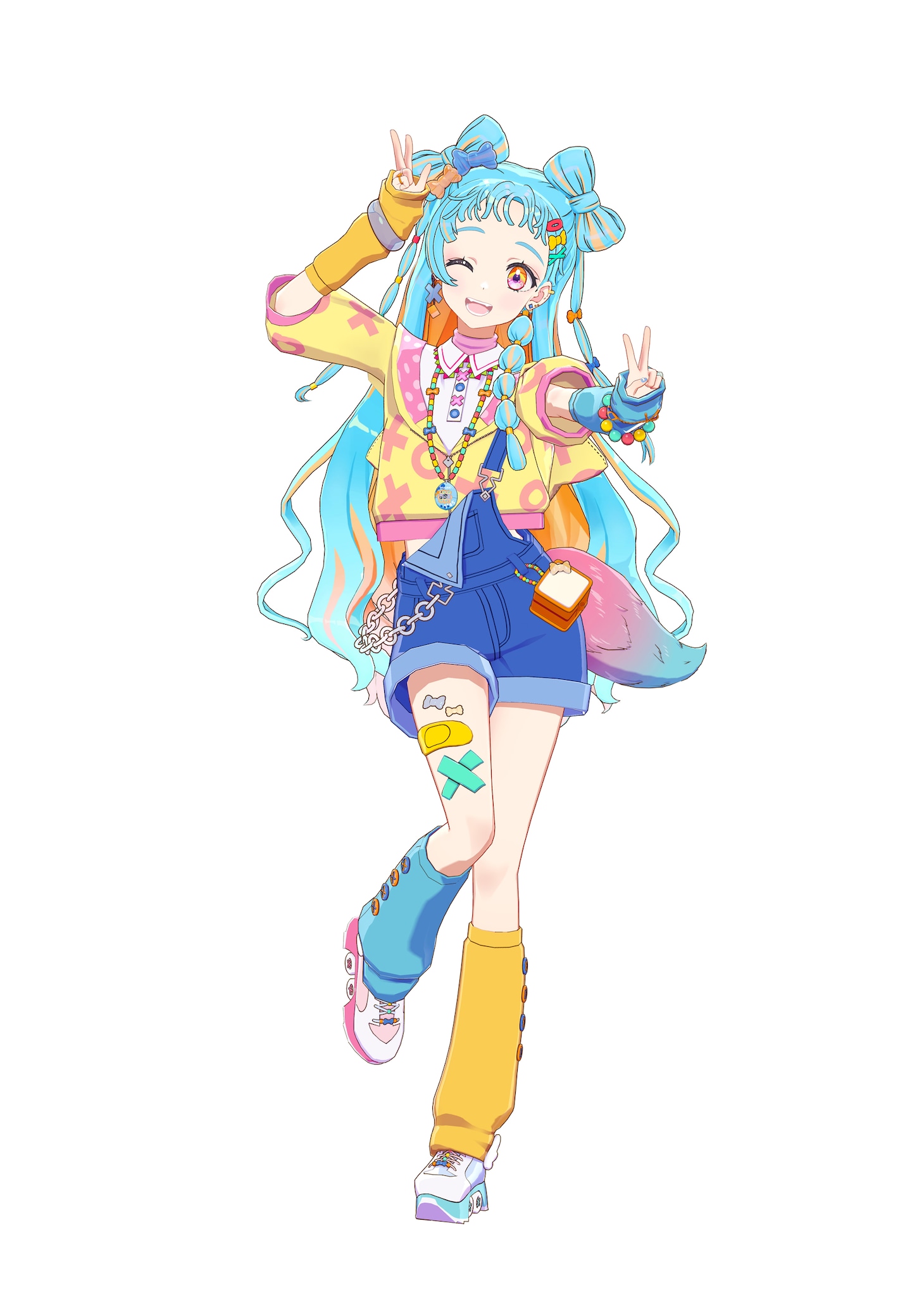和央パリンのキャラクタービジュアル。