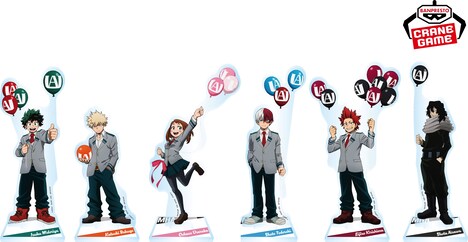 「僕のヒーローアカデミア スタンド付きアクリルプレート~ナムコキャンペーン~」